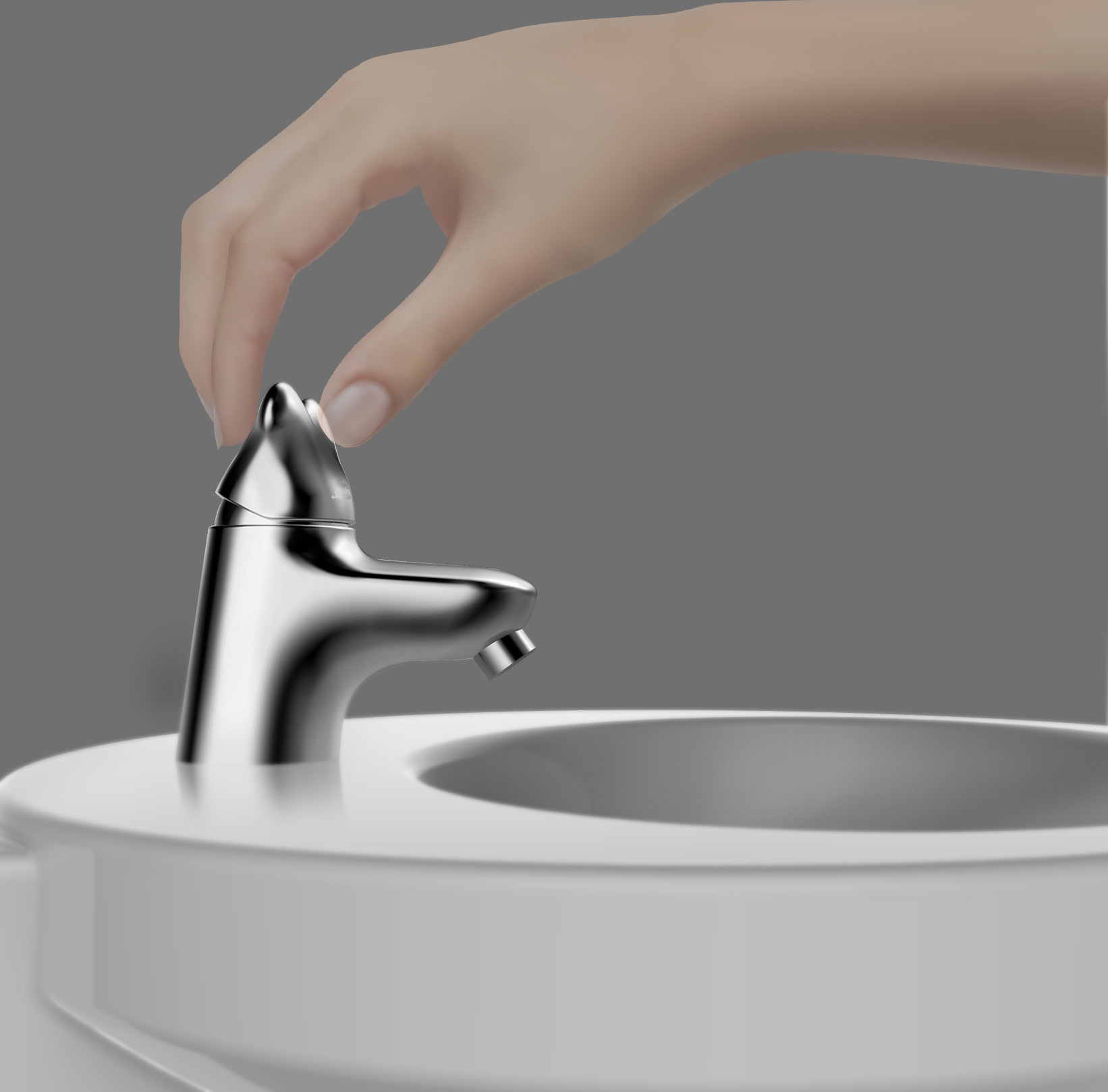 Coney，water tap，For children，