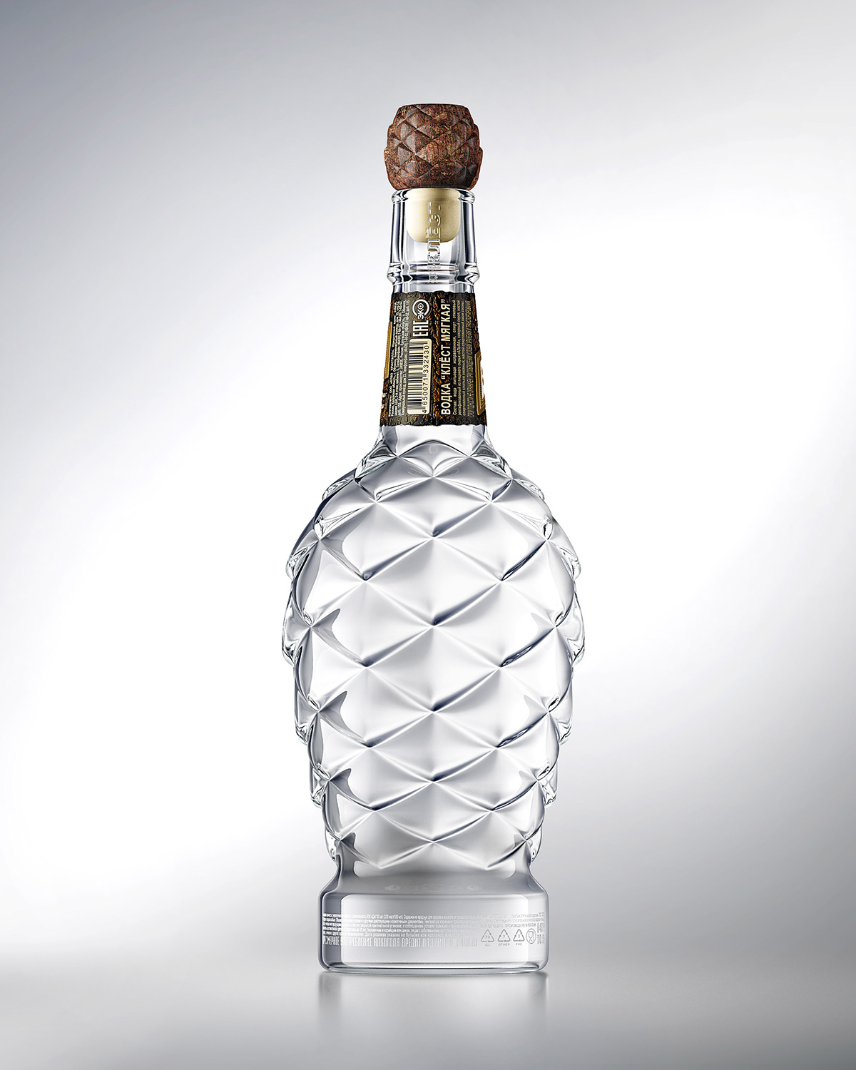 Vodka，The wine bottle，label，