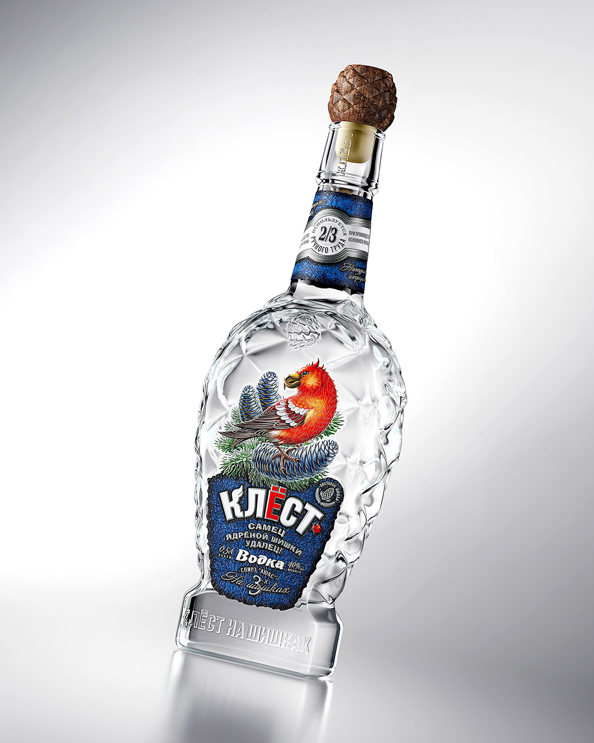 Vodka，The wine bottle，label，