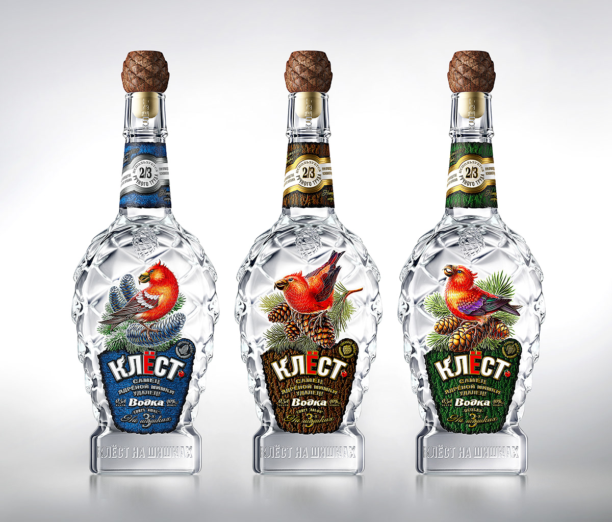 Vodka，The wine bottle，label，