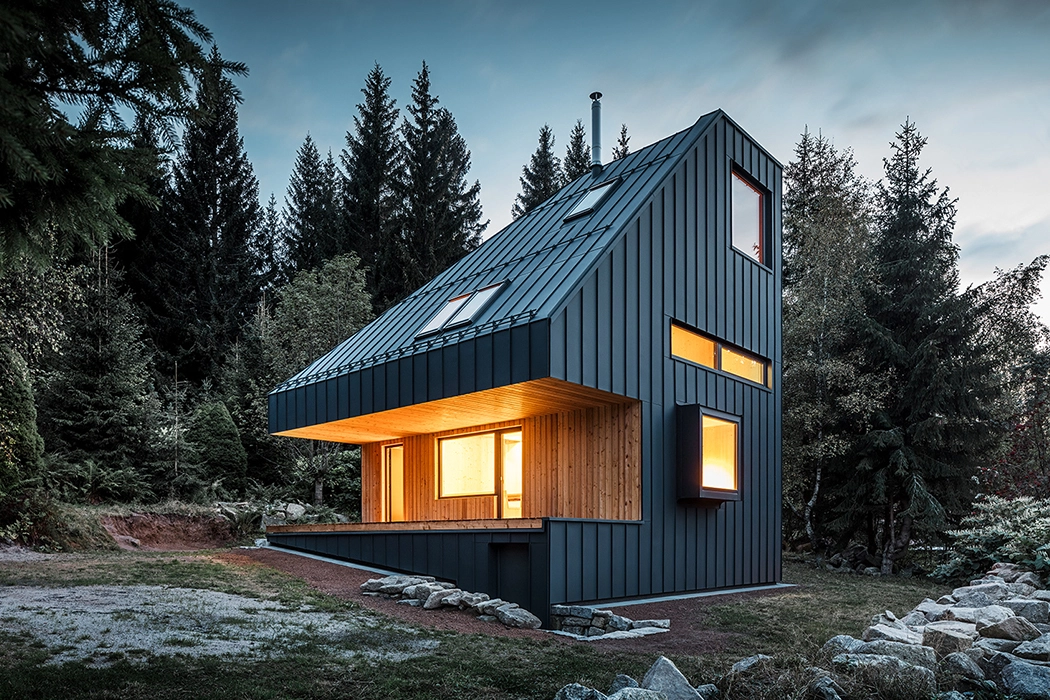 Type a mountain cabin，，Modern flavor，