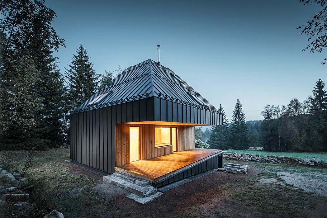Type a mountain cabin，，Modern flavor，