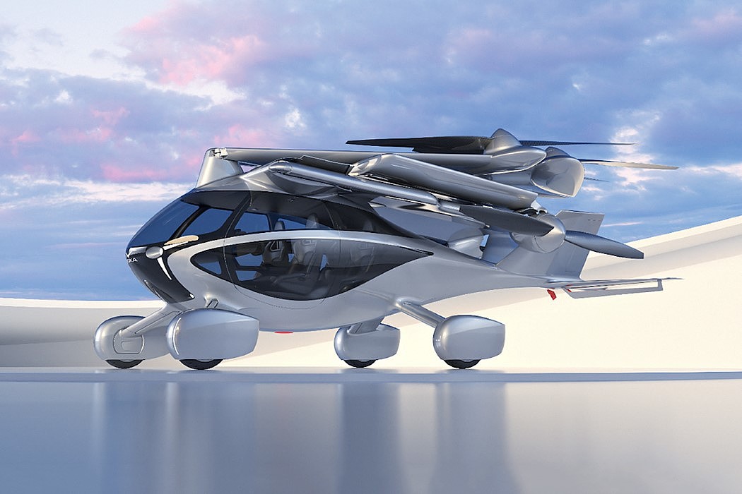 CARTON eVTOL，Flying car，Folding wing，