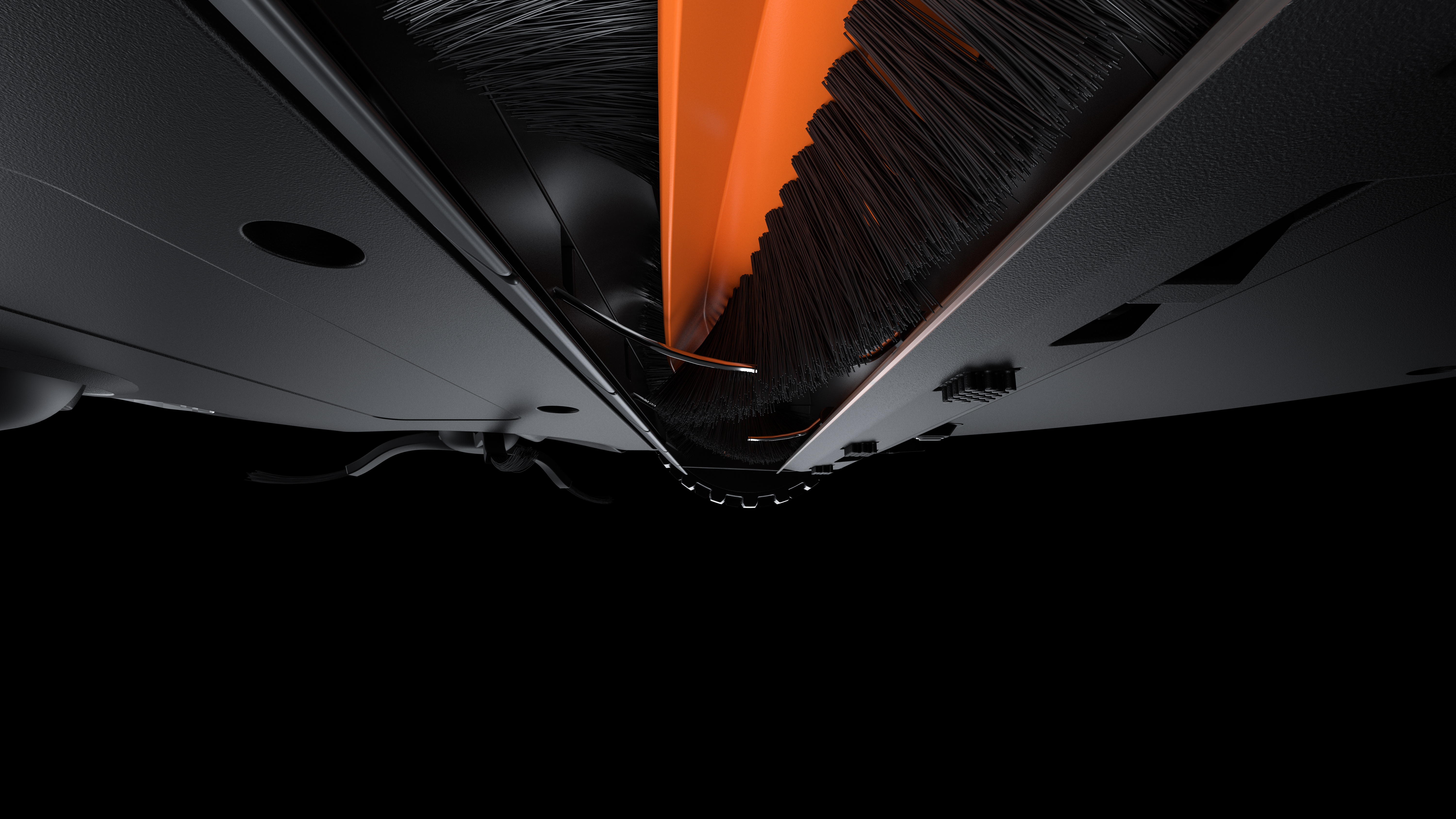 cgi，sweeping machine，Rendering，homegrown products，