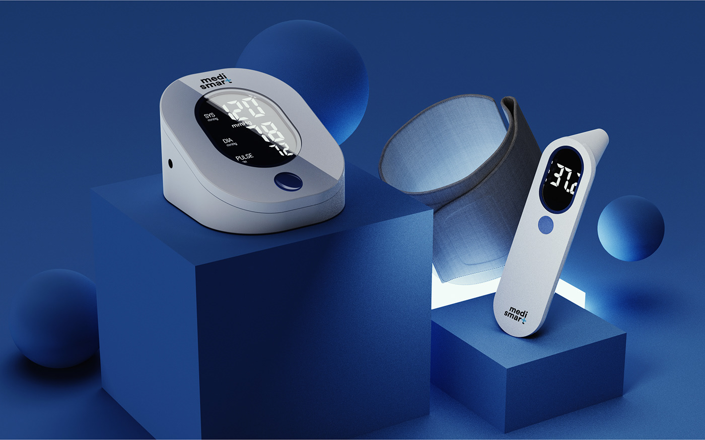 MediSmart，sphygmomanometer，Infrared thermometer ，