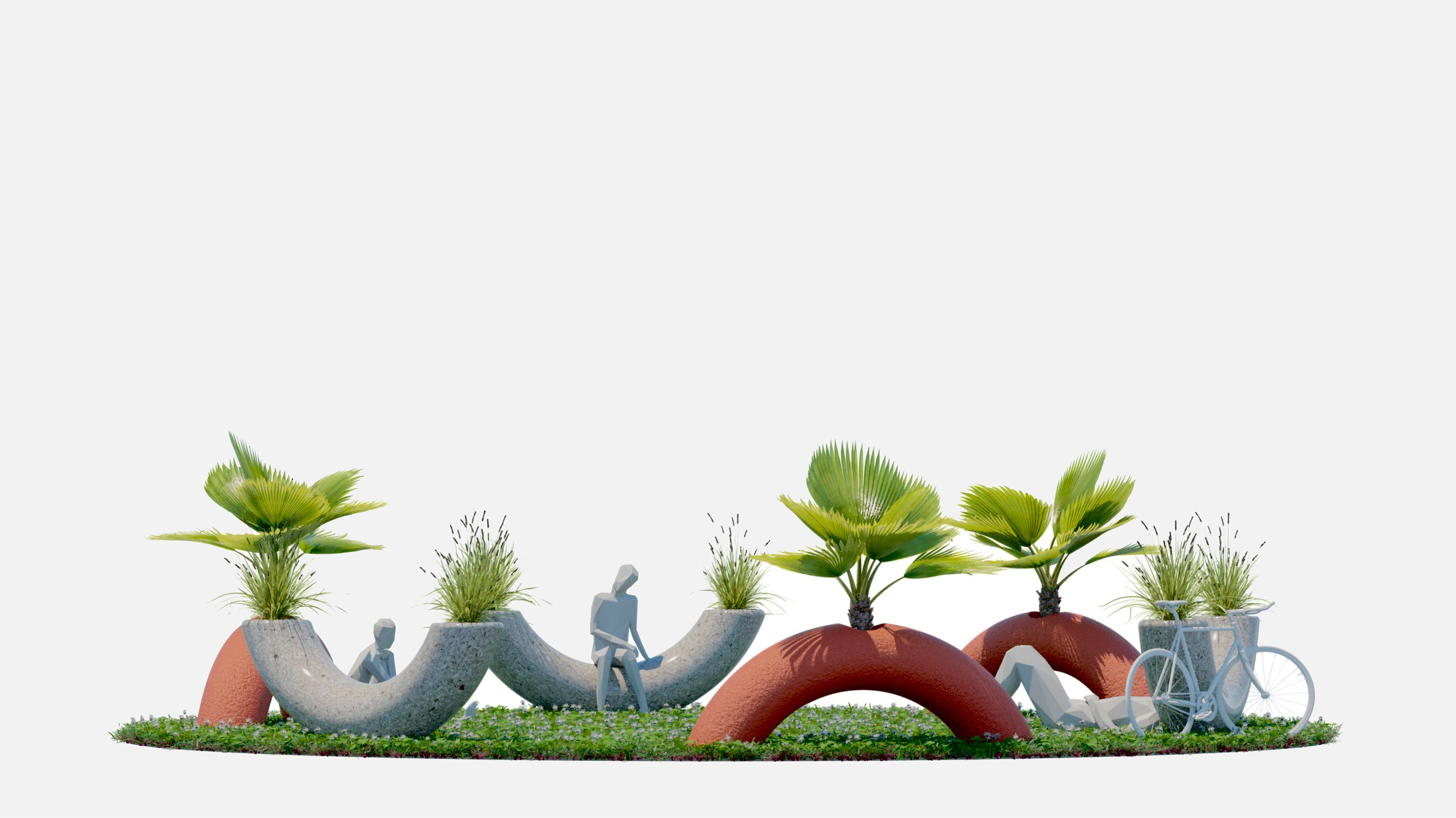 Implant，Outdoor bench，Frame name，