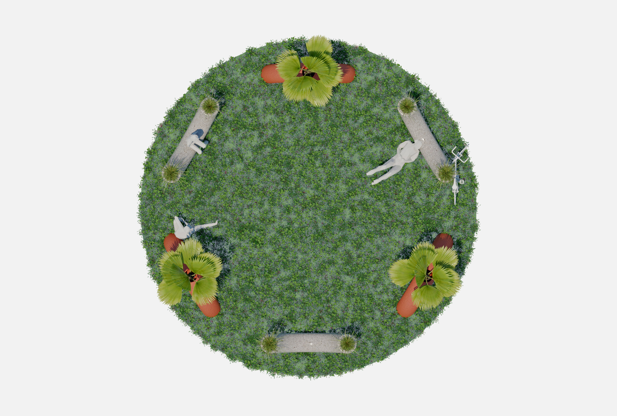 Implant，Outdoor bench，Frame name，