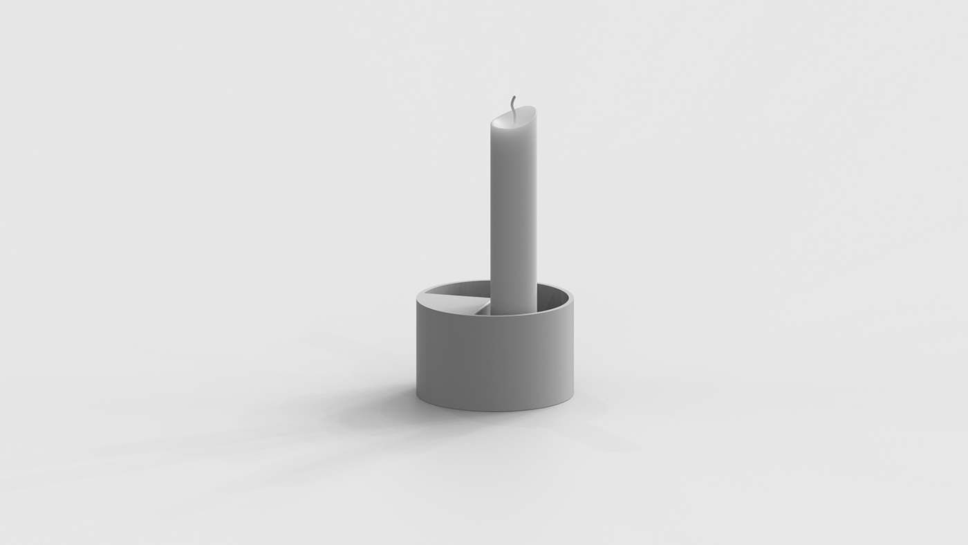 candle，Spiral staircase，Candlestick，