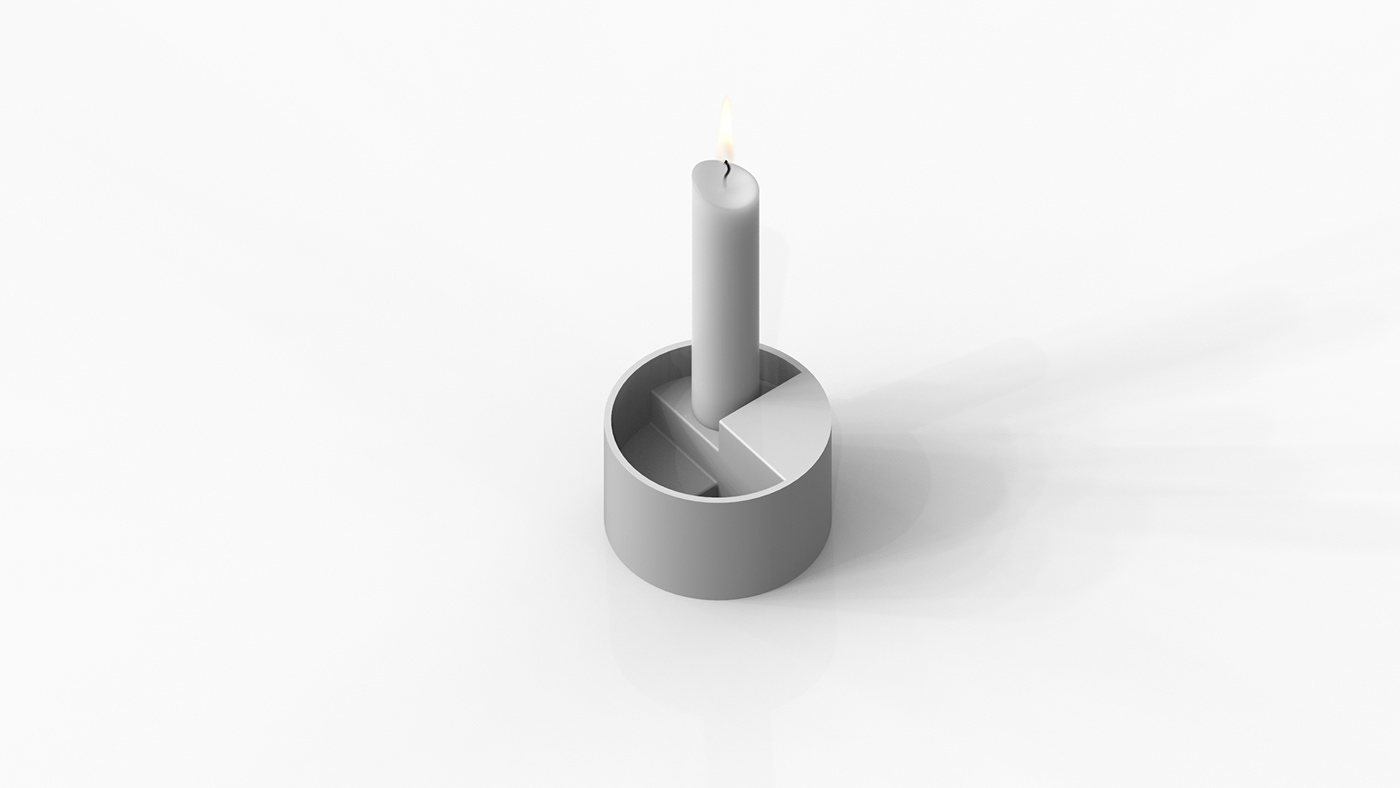 candle，Spiral staircase，Candlestick，