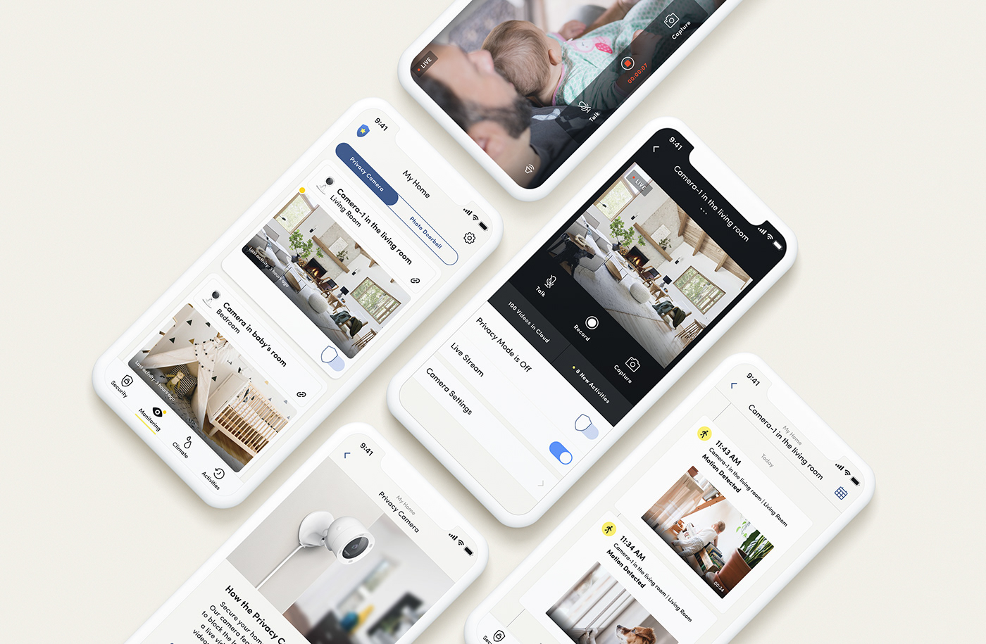 camera，monitor，deploy troops for defence，