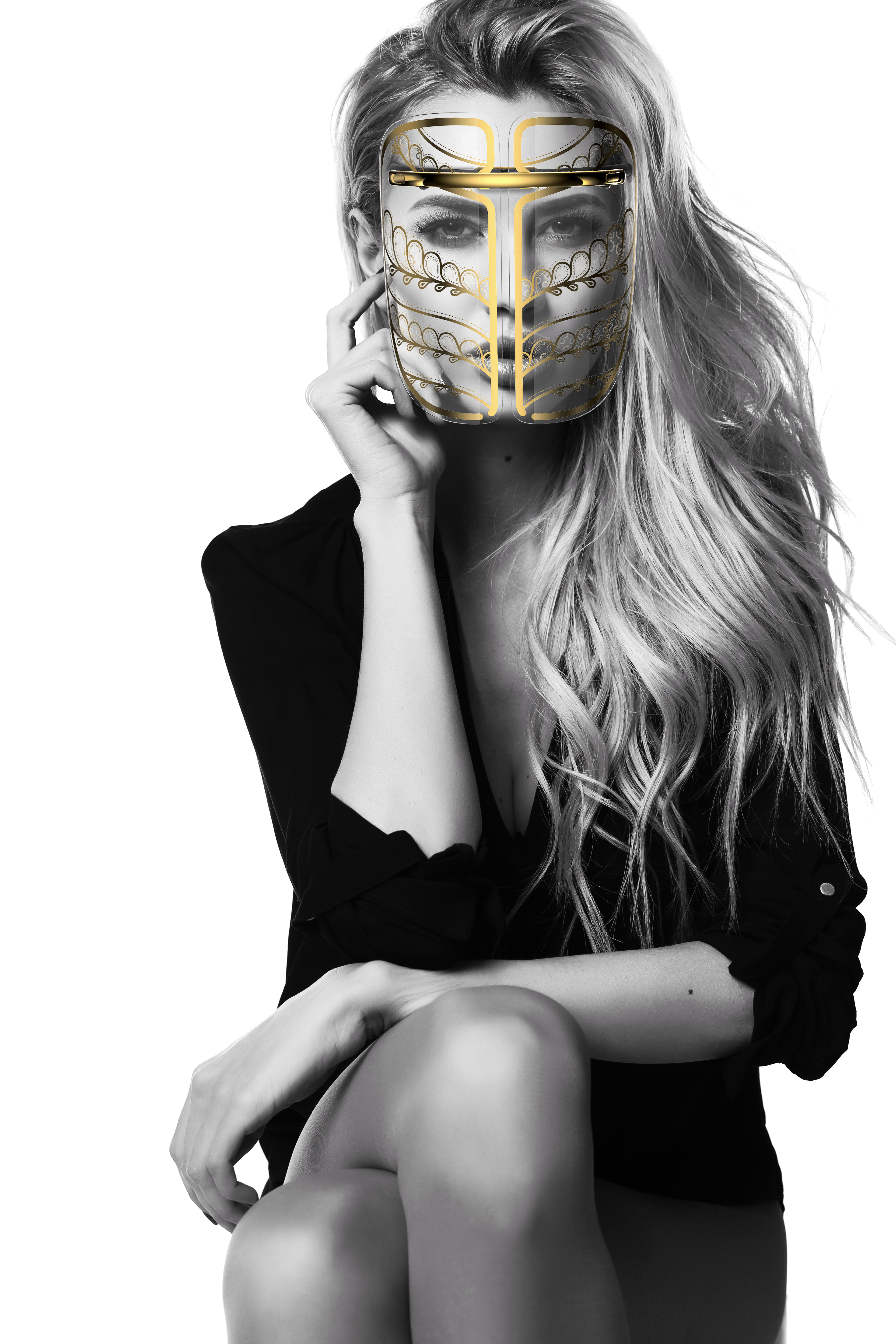 Face dressing, beauty instrument, beauty mask，