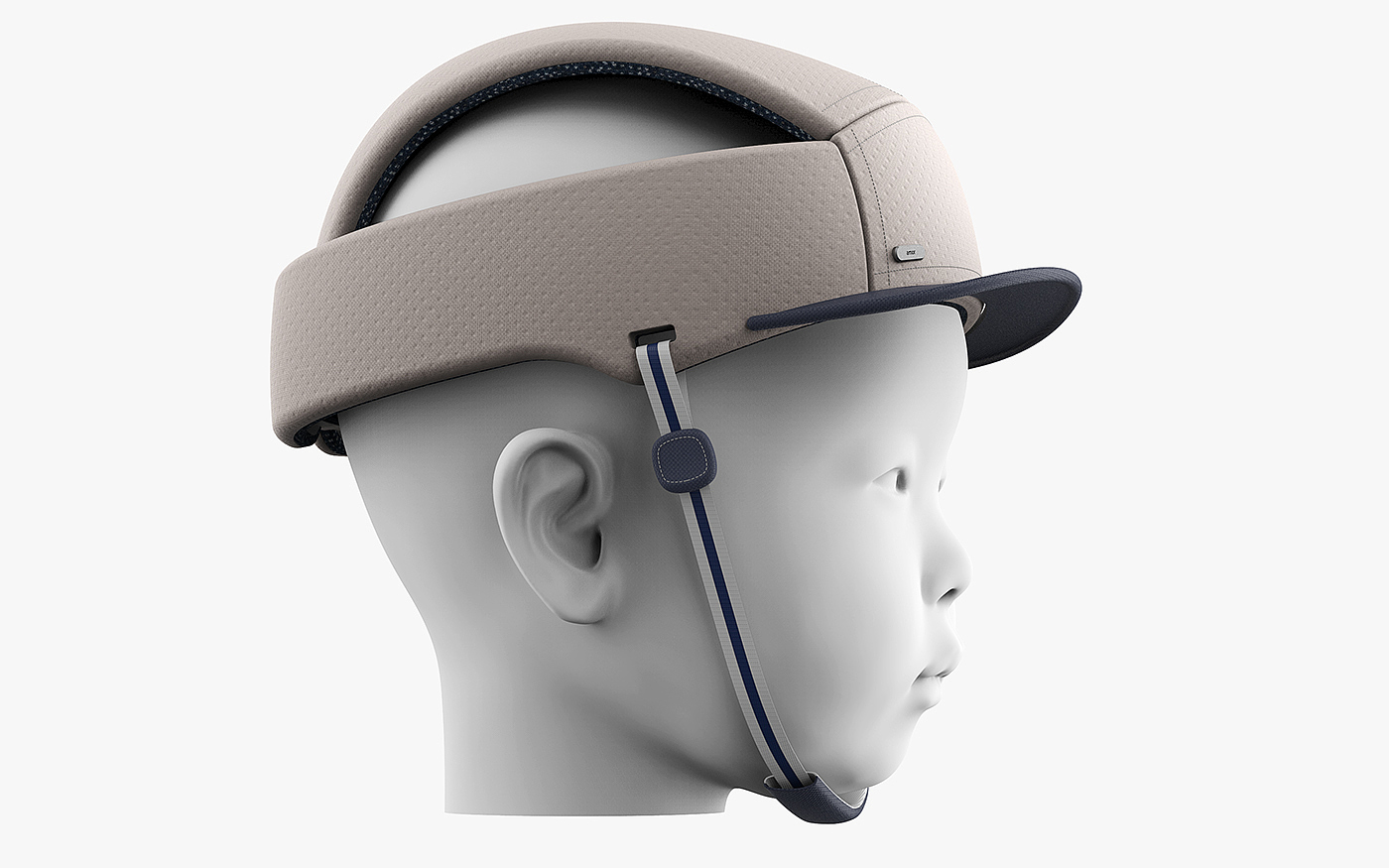 baby，smart cover，Helmet，Magnetic buckle，improve air circulation，