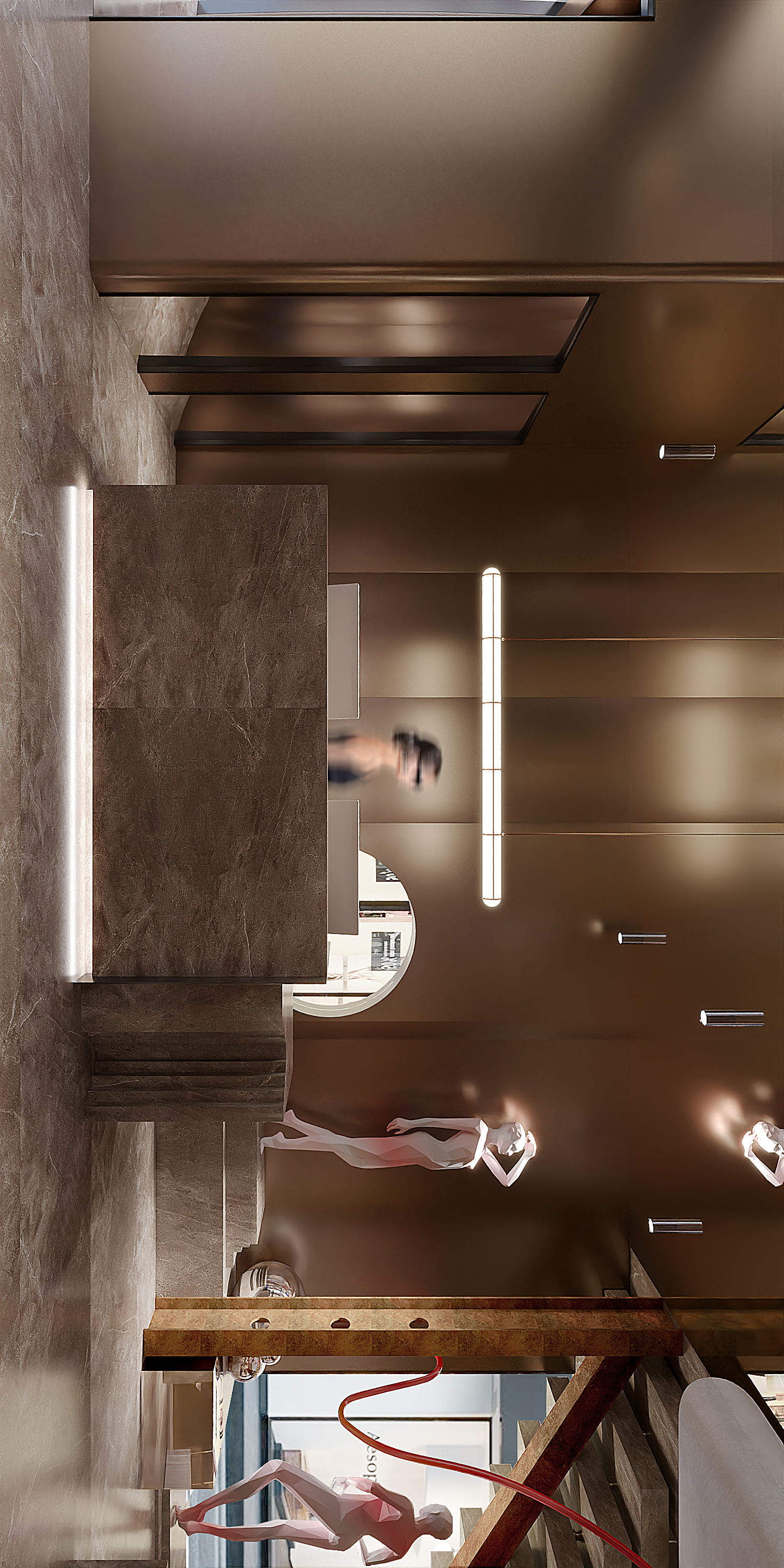 Clothing brand store，Balenciaga clothing brand flagship store，