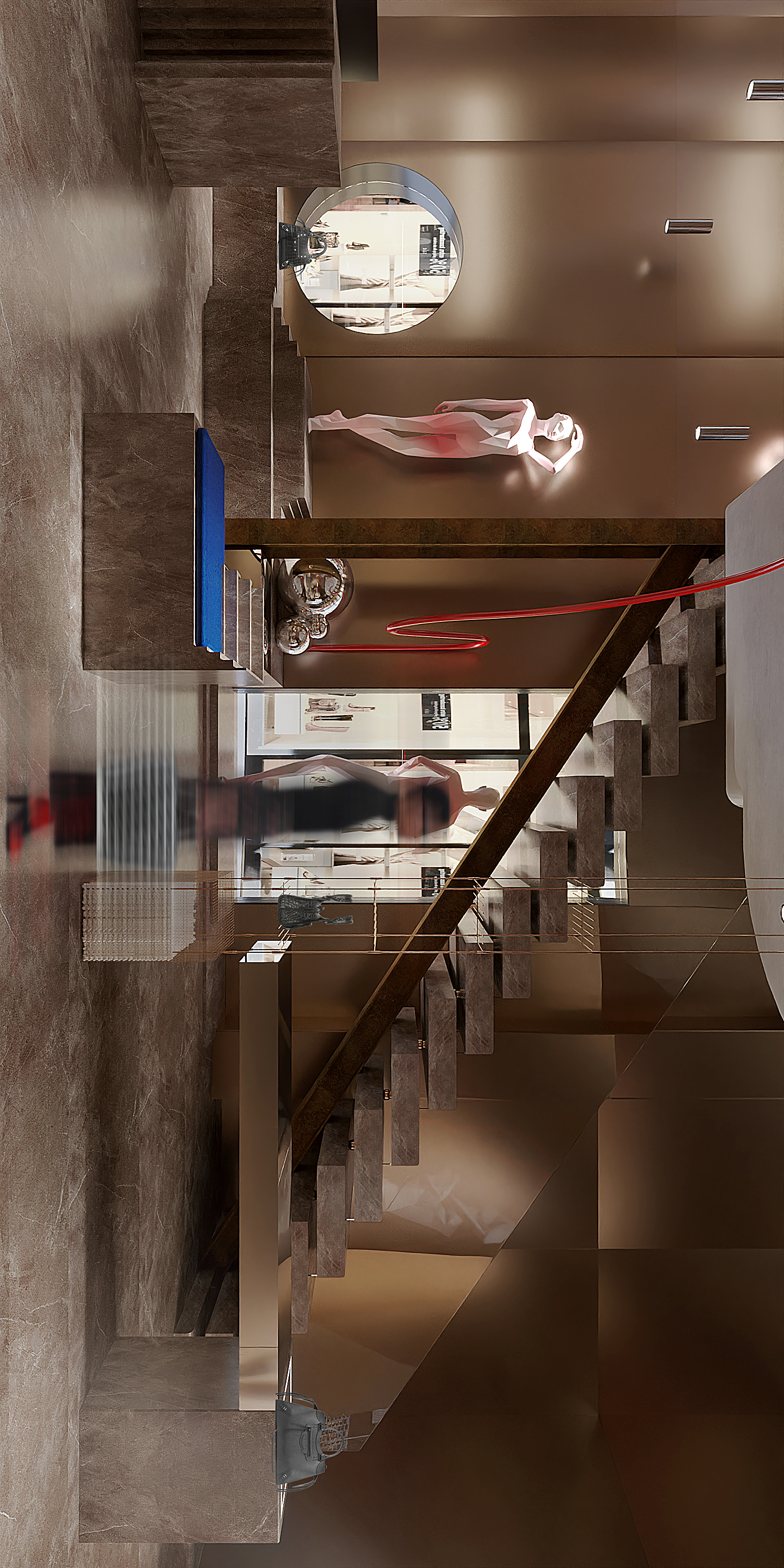 Clothing brand store，Balenciaga clothing brand flagship store，