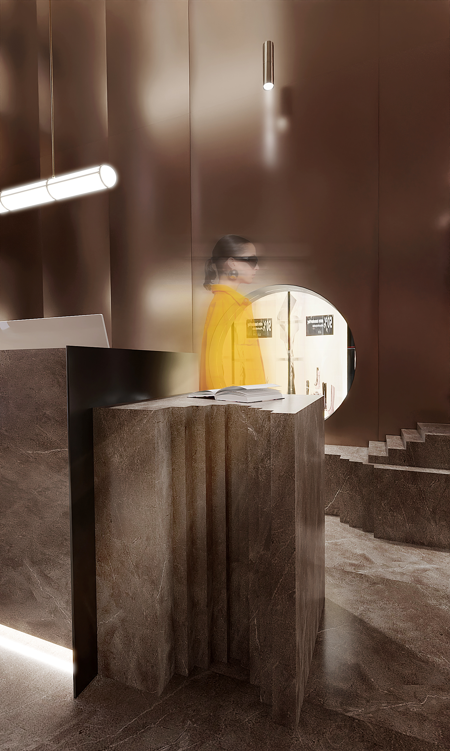 Clothing brand store，Balenciaga clothing brand flagship store，