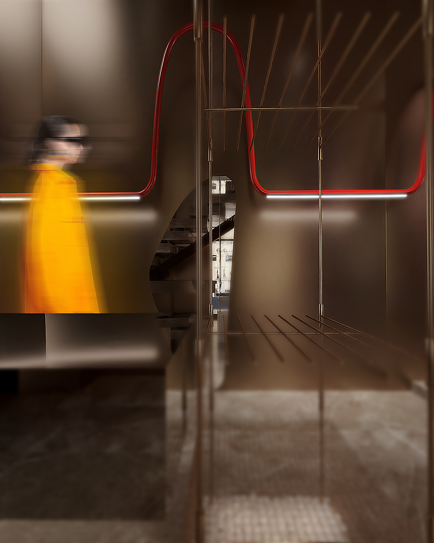 Clothing brand store，Balenciaga clothing brand flagship store，