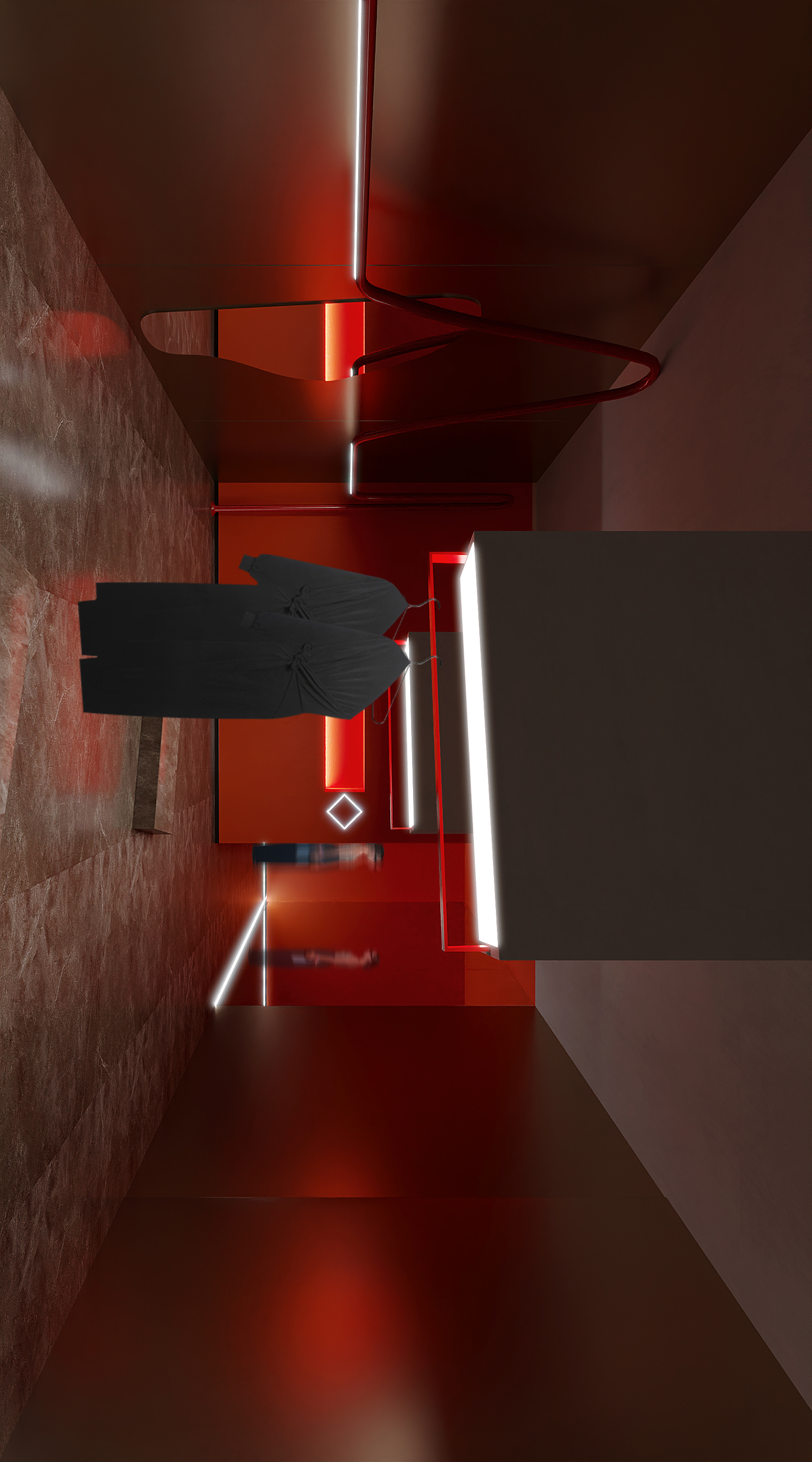 Clothing brand store，Balenciaga clothing brand flagship store，