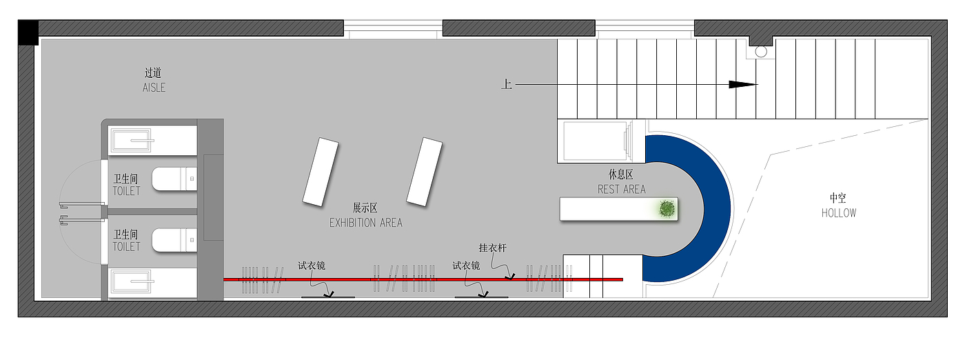 Clothing brand store，Balenciaga clothing brand flagship store，