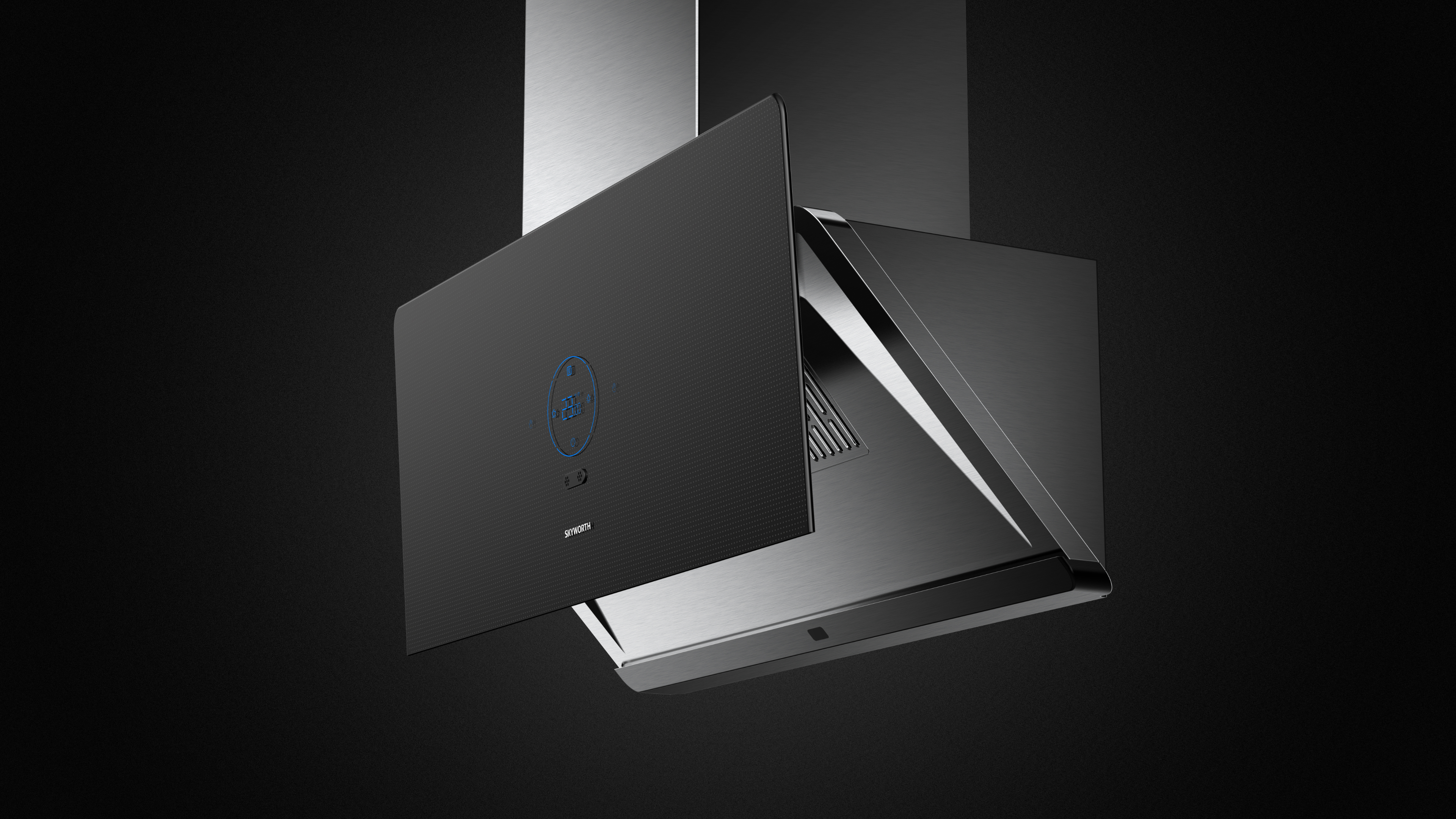 Range hood, household appliances, industrial design，