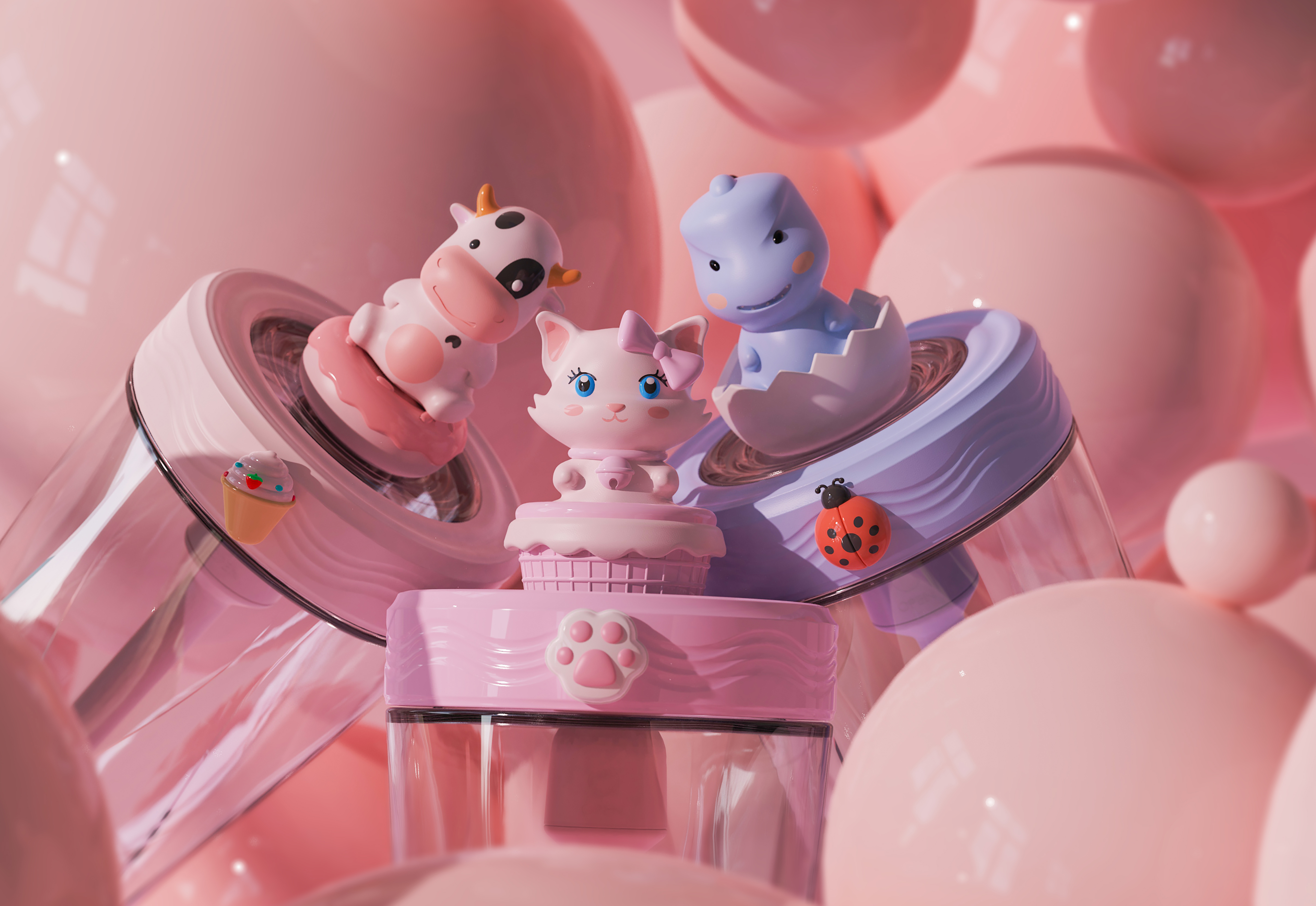 Cute cool water cup，