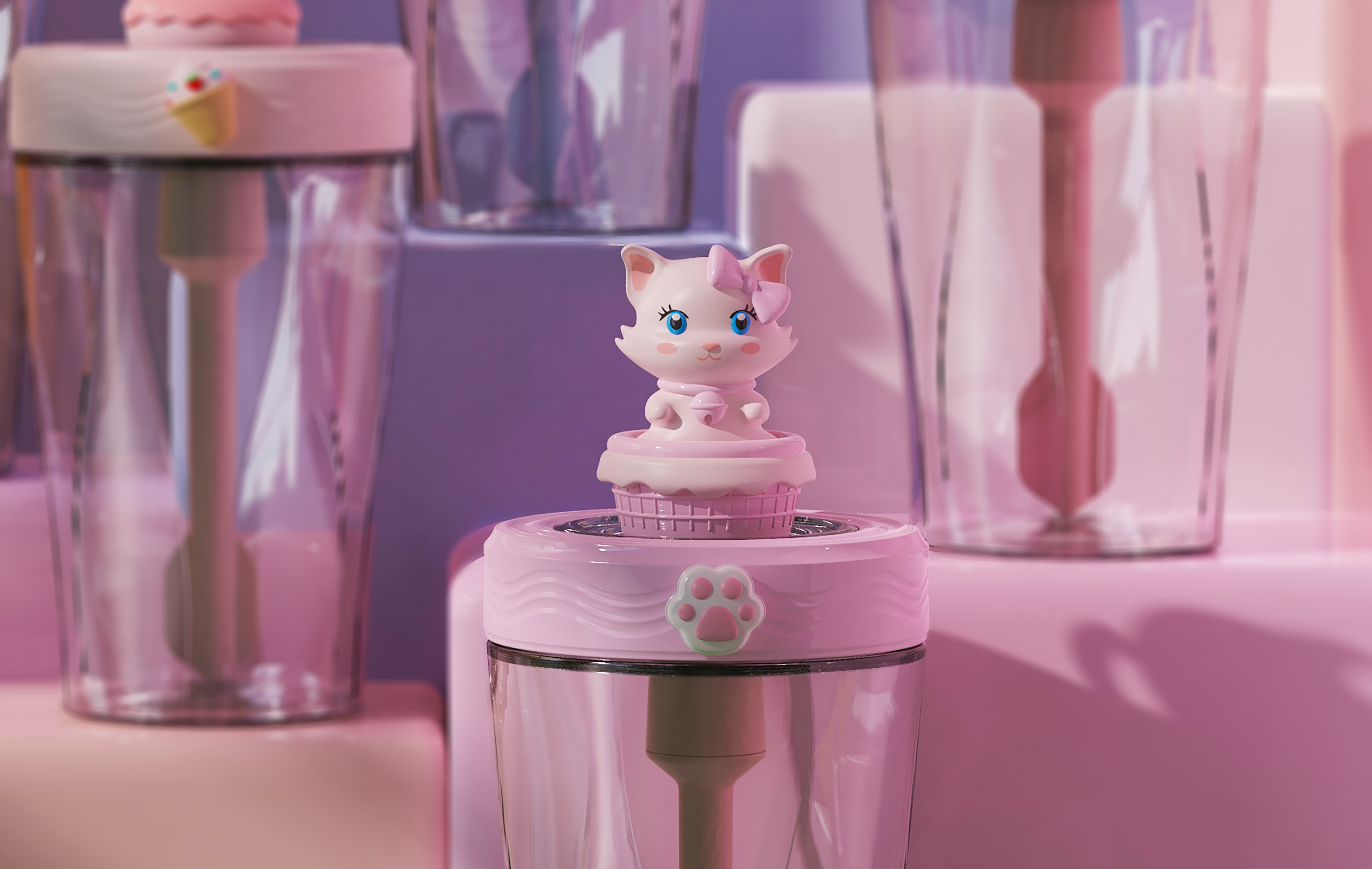 Cute cool water cup，