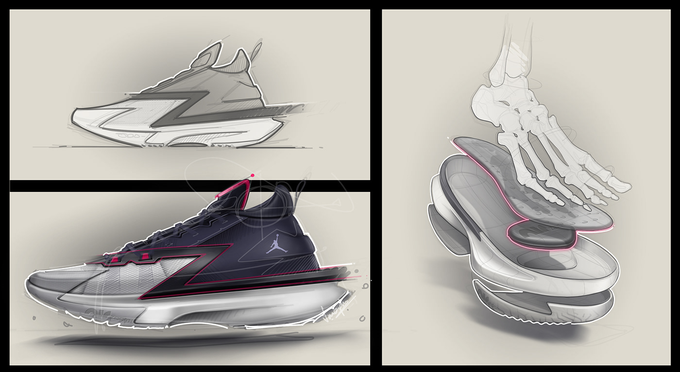 sneakers，Zion，Jordan Brand ，