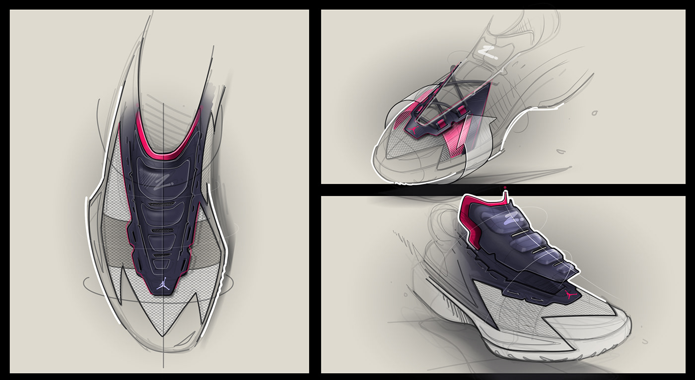 sneakers，Zion，Jordan Brand ，