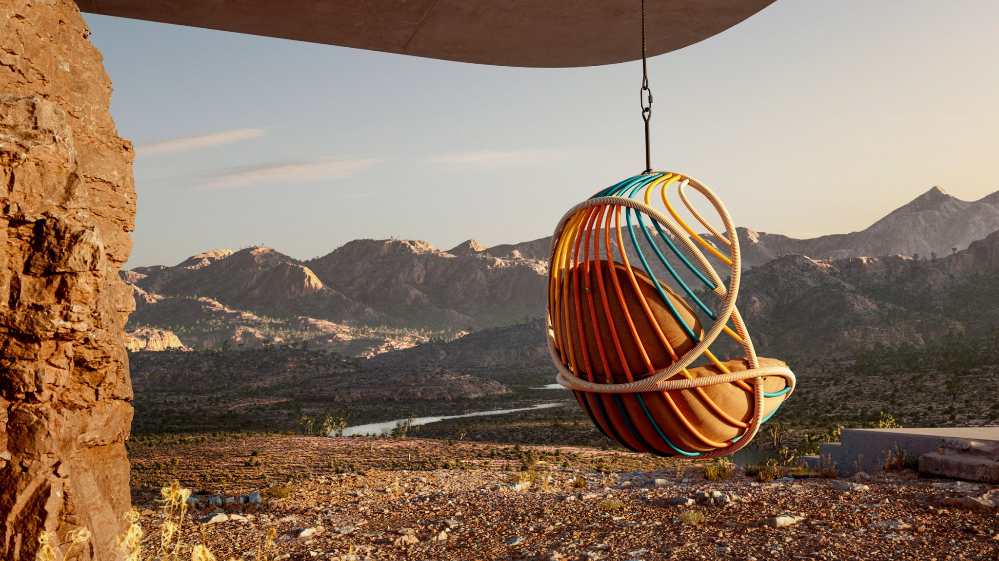 KIDA，Outdoor chair，Hanging type，