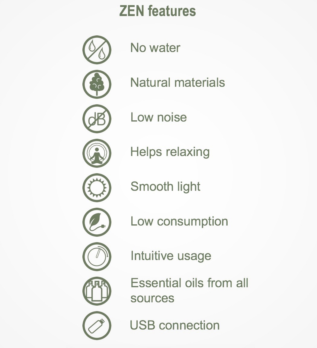 ZEN，Aromatherapy machine，atomization，