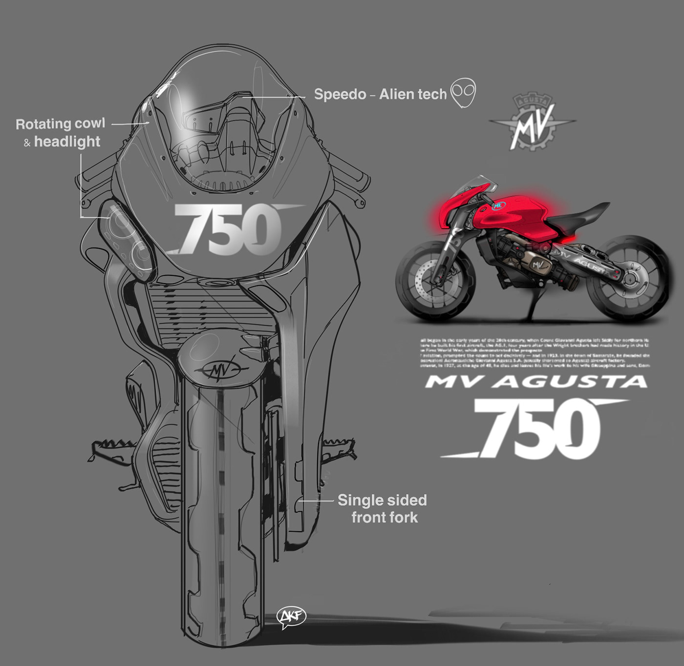 motorcycle，Hand drawn，Cool，