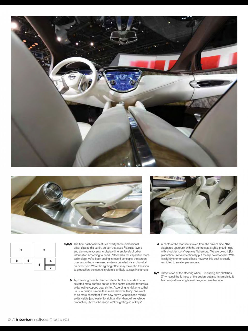 Automotive interior，magazine，two thousand and thirteen，