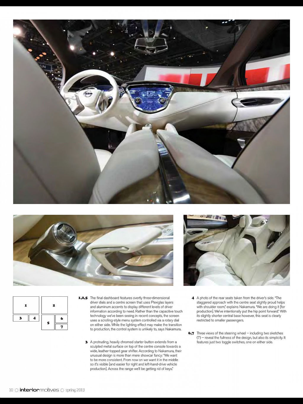 Automotive interior，magazine，two thousand and thirteen，