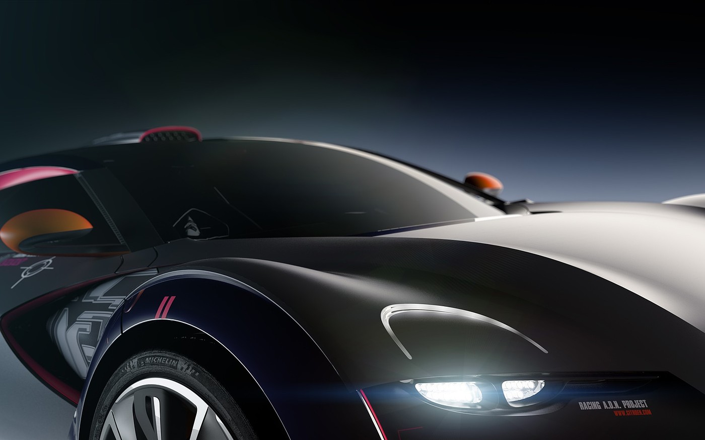 Sports car，Citroen，brand，conceptual design，Automobile design，