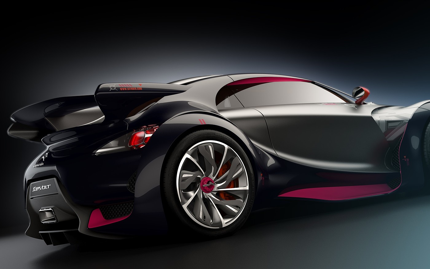 Sports car，Citroen，brand，conceptual design，Automobile design，