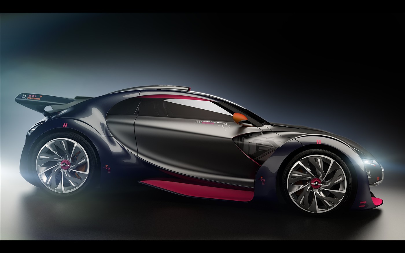 Sports car，Citroen，brand，conceptual design，Automobile design，