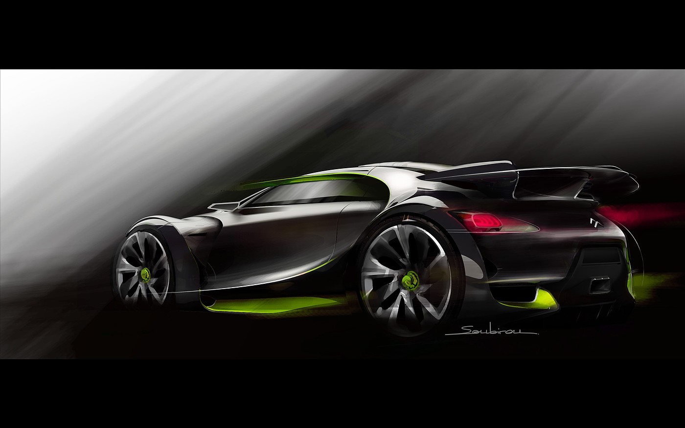 Sports car，Citroen，brand，conceptual design，Automobile design，