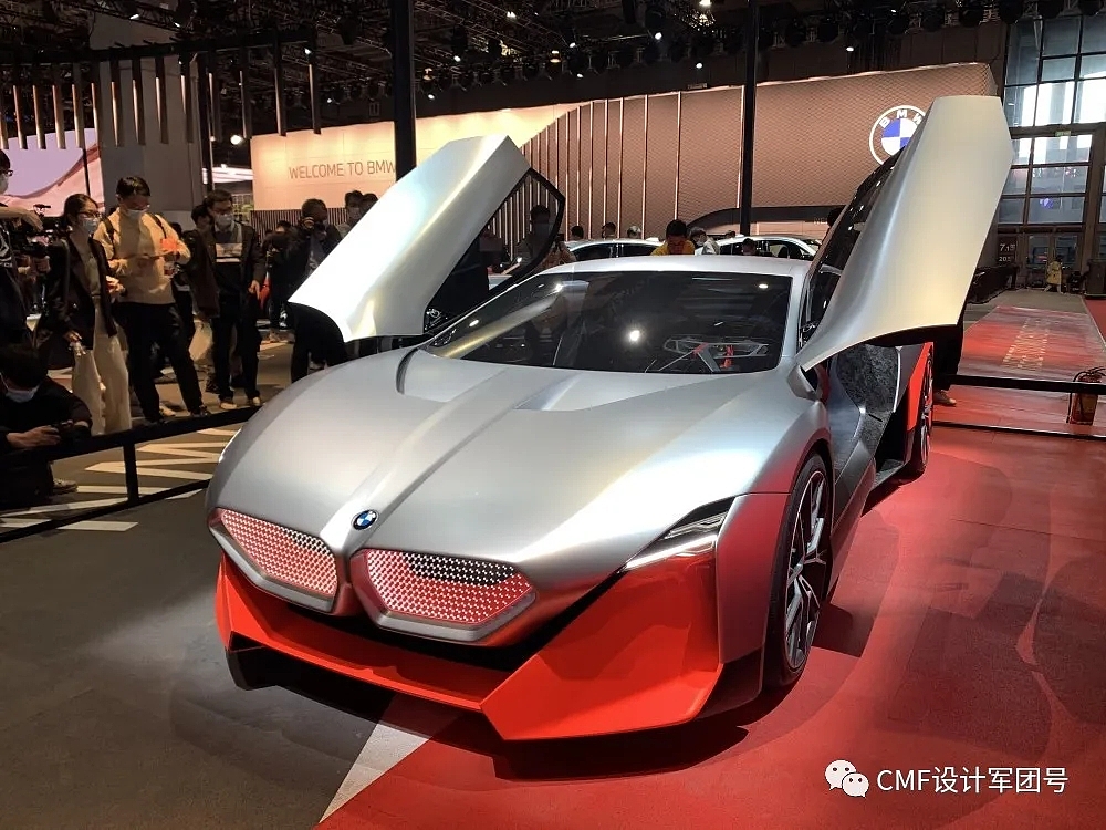 Shanghai Auto Show，BMW Concept Car，Interior and exterior decoration design，