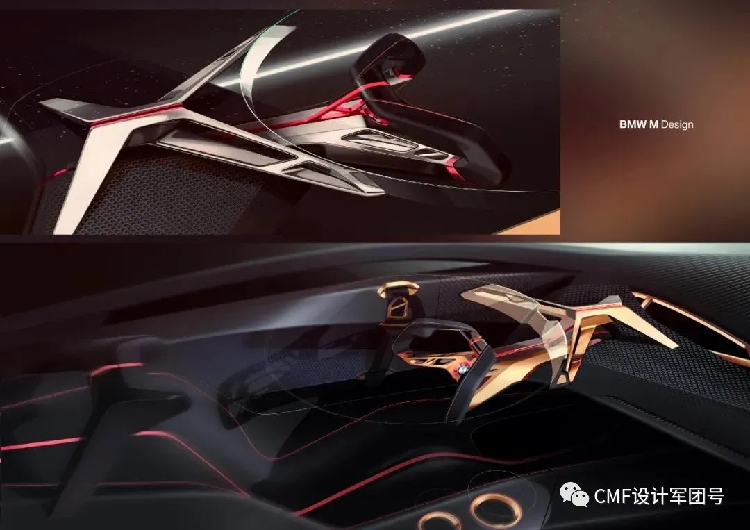 Shanghai Auto Show，BMW Concept Car，Interior and exterior decoration design，