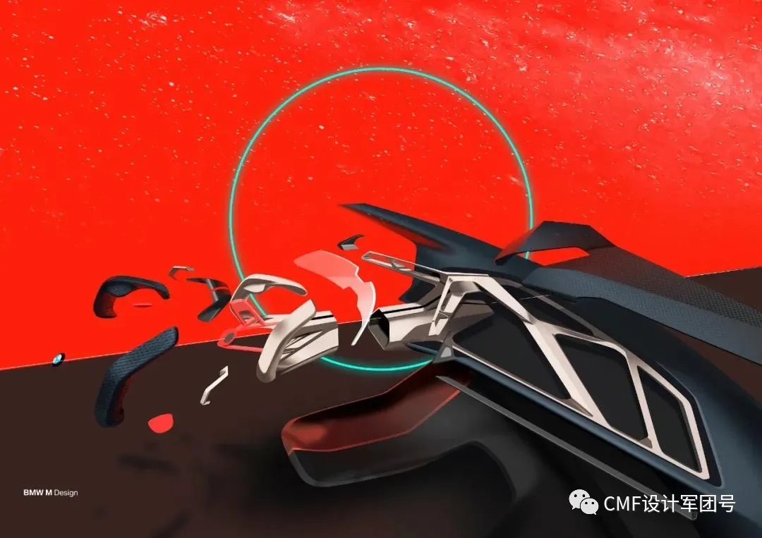 Shanghai Auto Show，BMW Concept Car，Interior and exterior decoration design，