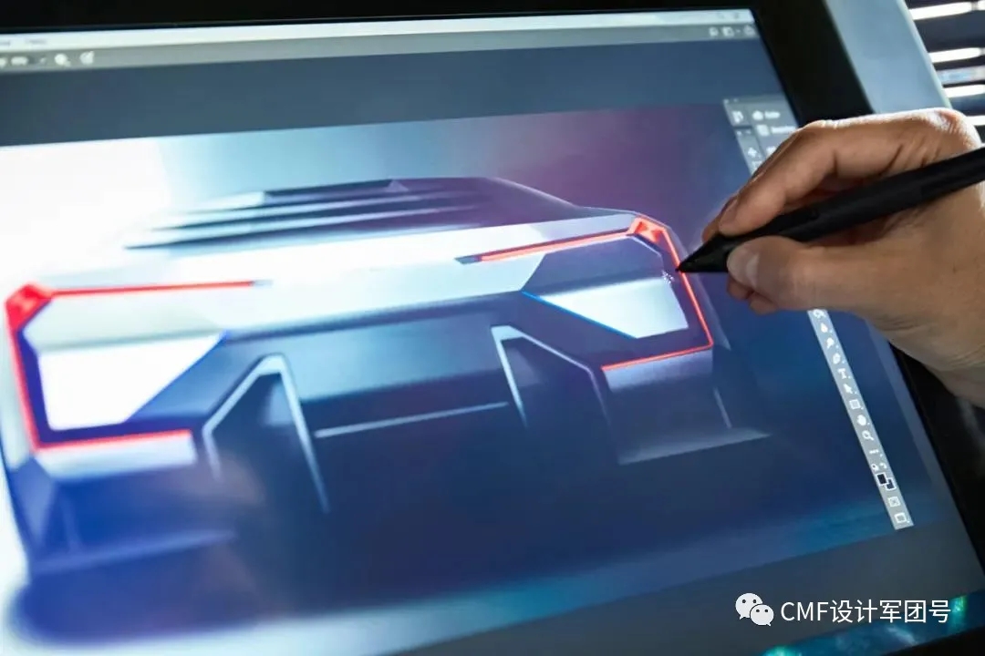 Shanghai Auto Show，BMW Concept Car，Interior and exterior decoration design，