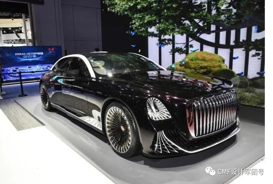 Red flag concept car，red flag，