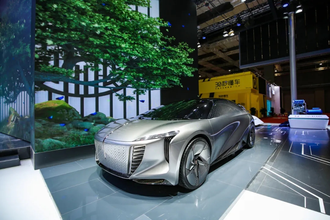 Red flag concept car，red flag，