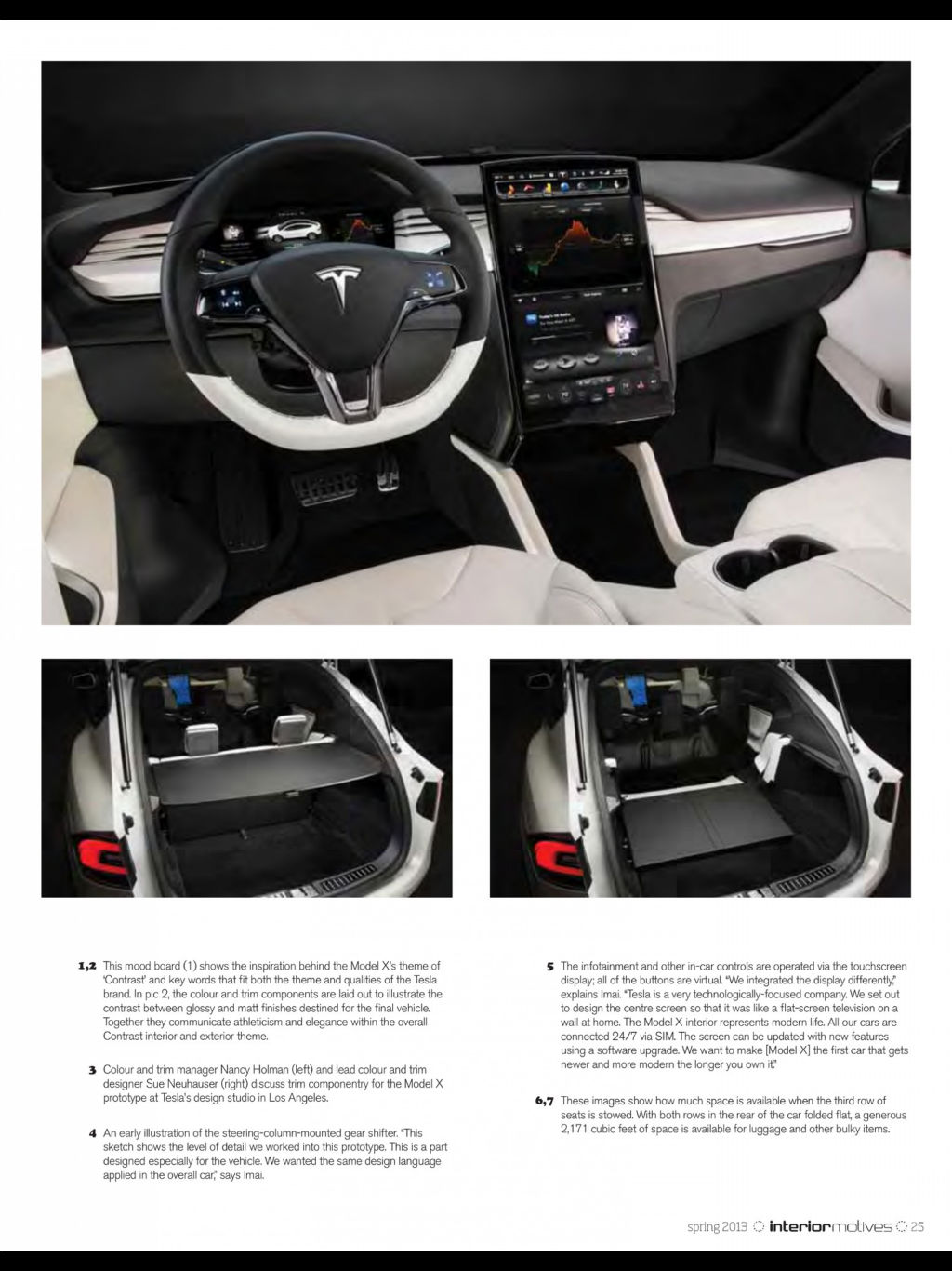 Automotive interior，magazine，two thousand and thirteen，