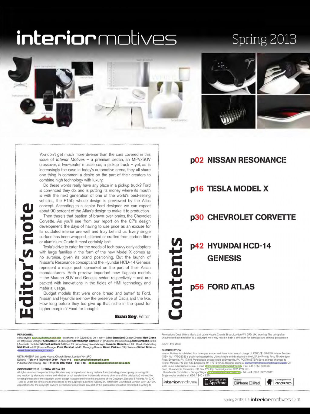 Automotive interior，magazine，two thousand and thirteen，