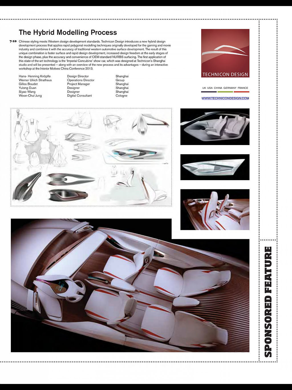 Automotive interior，magazine，two thousand and thirteen，