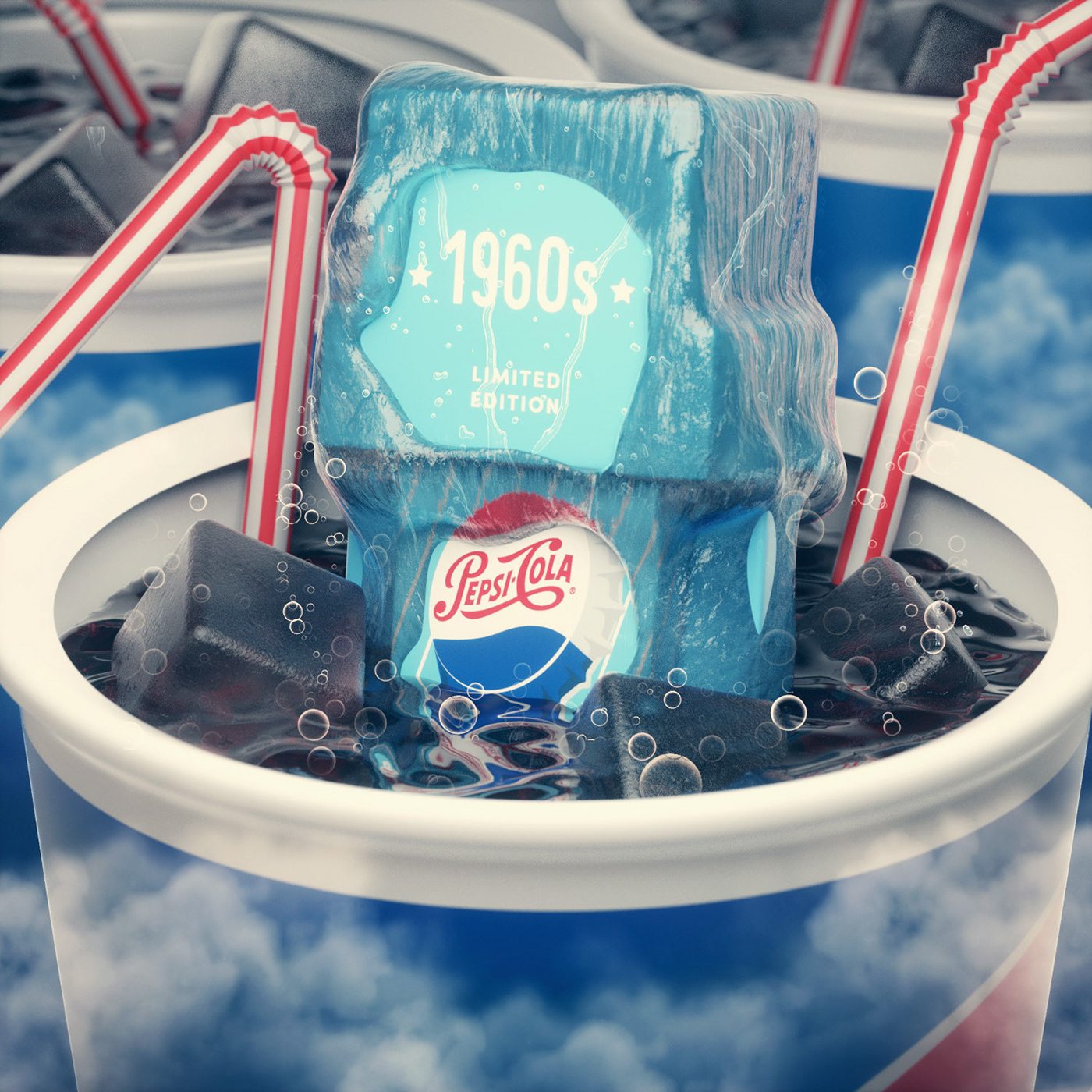 Art，Ornaments，originality，Pepsi Cola，