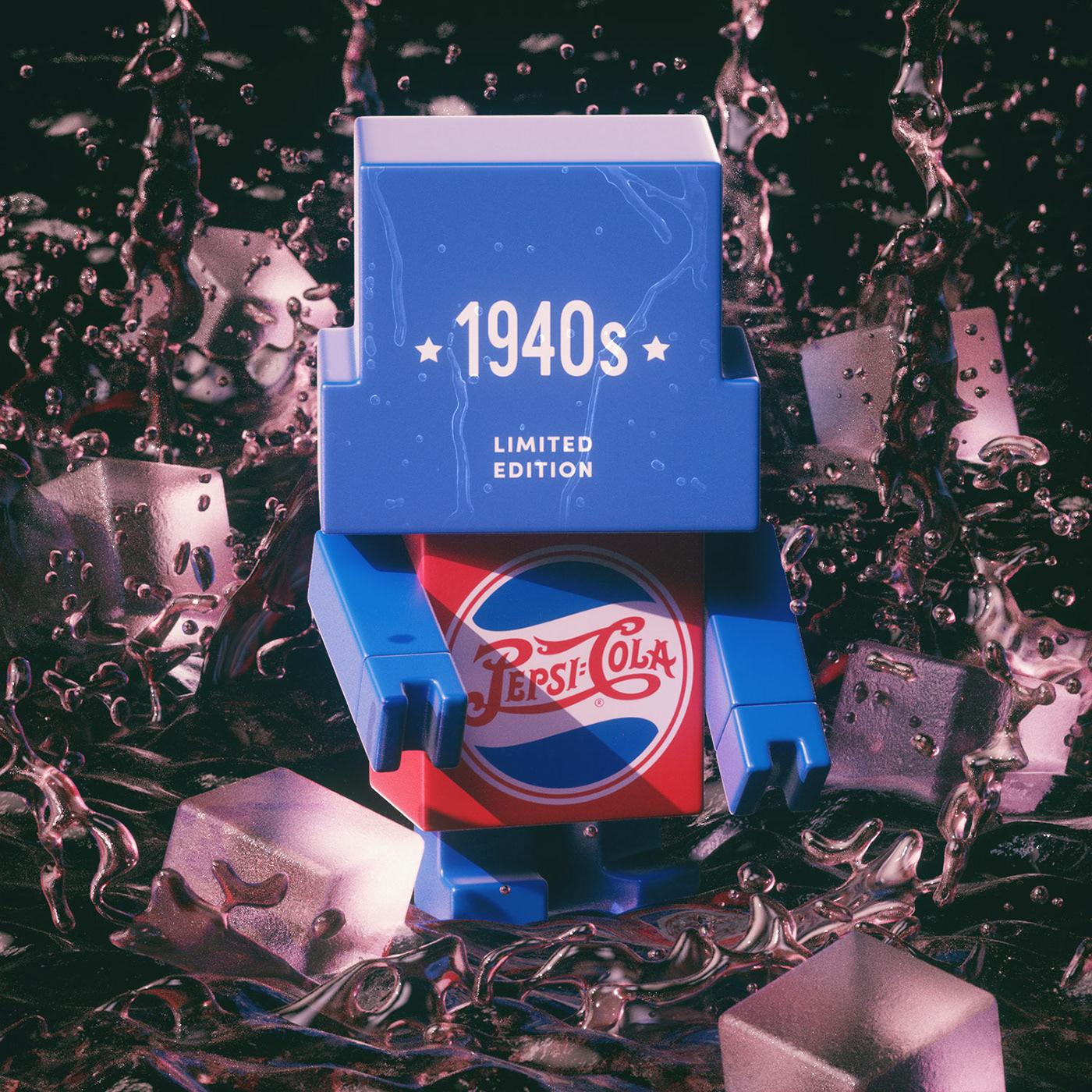 Art，Ornaments，originality，Pepsi Cola，