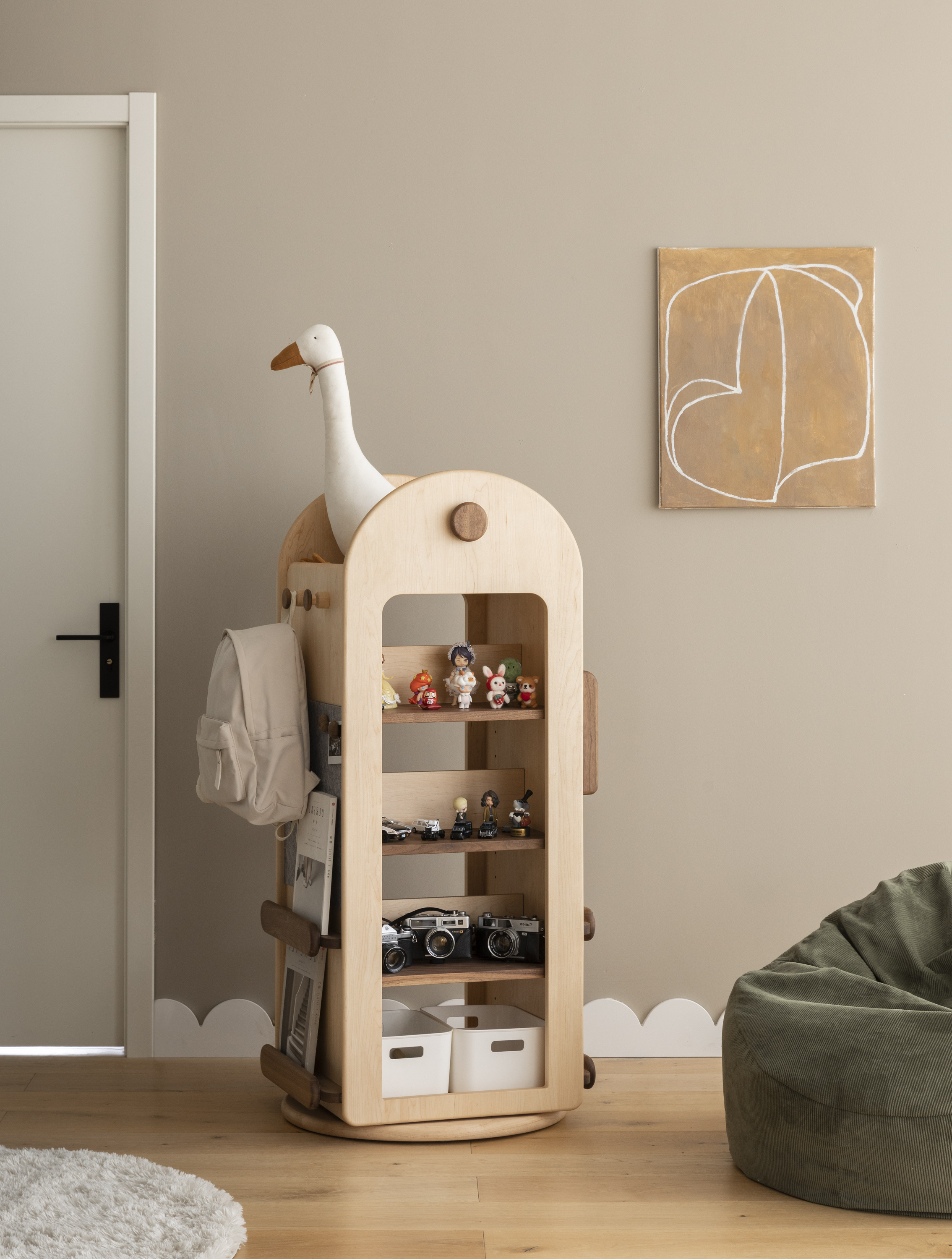 Children's furniture，bookshelf，Bookcase，Solid wood furniture，furniture design ，Home design，Hand cabinet，Toy cabinet，