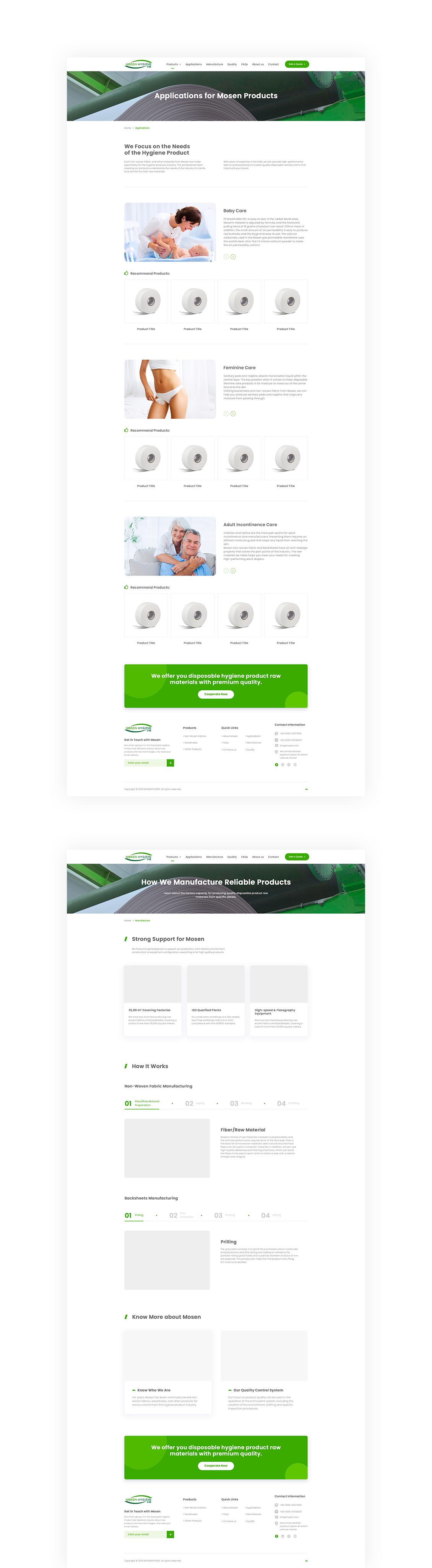 Enterprise official website，Official website design，Web Design ，UI design，Brand design，