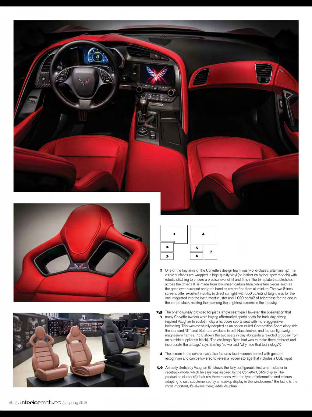 Automotive interior，magazine，two thousand and thirteen，